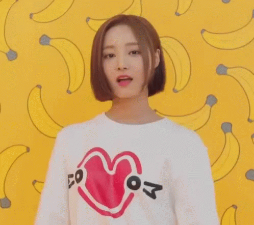 Yes Kpop GIF - Yes Kpop Banana GIFs