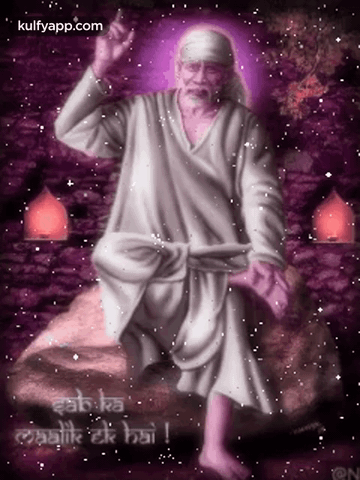 Sai Baba.Gif GIF - Sai Baba Bless You Unnai Aasirvathikkiren GIFs