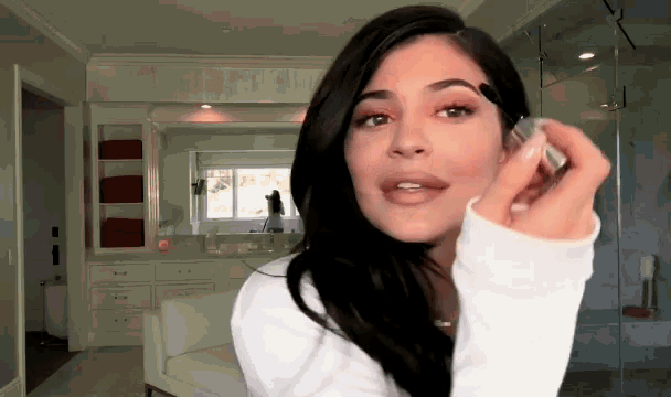 Kylie Makeup GIF