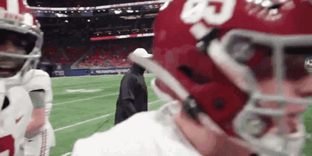 a football player with the number 23 on his helmet