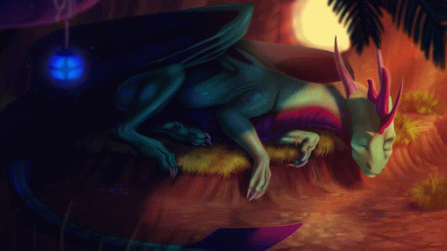 Sleep Dragon GIF - Sleep Dragon Dragon Sleep GIFs