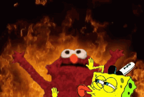Kink Bob Elmo Fire GIF - Kink Bob Elmo Fire Sponge Bob GIFs