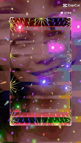 a screen shot of a person 's face with the number 3762 in the corner
