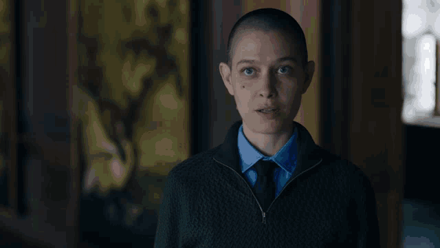 a woman says i am a special fucking case in a dark room