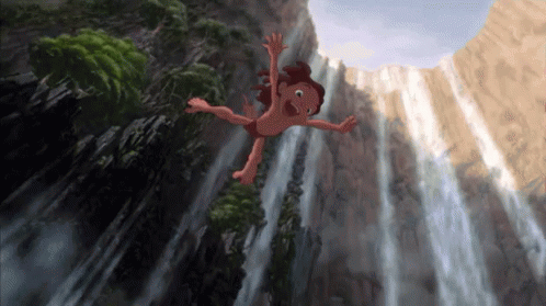 Belly Flop - Belly GIF - Belly Flop Tarzan Dive GIFs