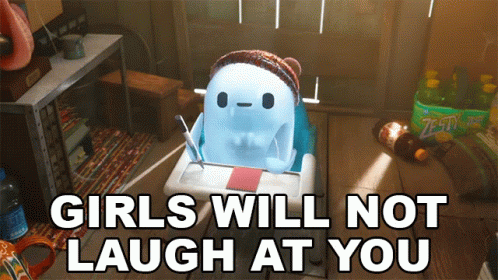 Girls Will Not Laugh At You Ron GIF