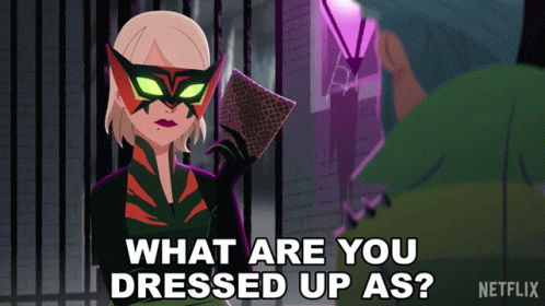 What Are You Dressed Up As Tigress GIF - What Are You Dressed Up As Tigress Kari Wahlgren GIFs