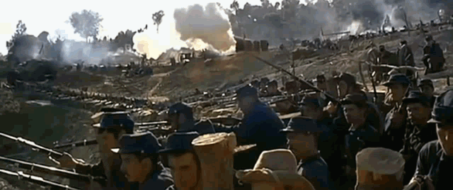 Charge Civil War The Good The Bad GIF - Charge Civil War Civil War The Good The Bad GIFs
