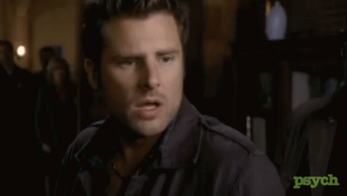 Shawn Spencer Surprise GIF - Shawn Spencer Surprise Shock GIFs
