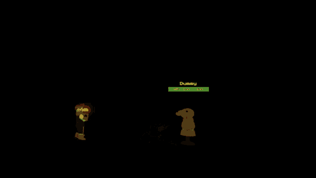 a screenshot of a video game with the name dummy on the top