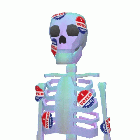 Bolado Skull GIF - Bolado Skull Vote GIFs