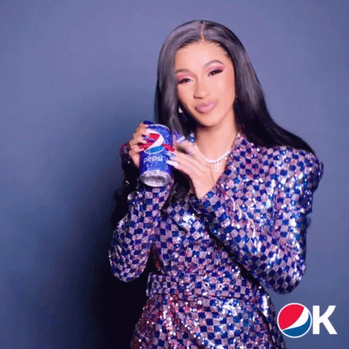 Tap Tap The Can GIF - Tap Tap The Can Cardi B GIFs