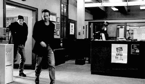 Norman Reedus Walking In GIF - Norman Reedus Walking In Entrance GIFs