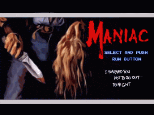 Maniac Video Game GIF - Maniac Video Game GIFs