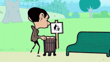 a cartoon drawing of a hand holding a tennis ball with the letter b on it