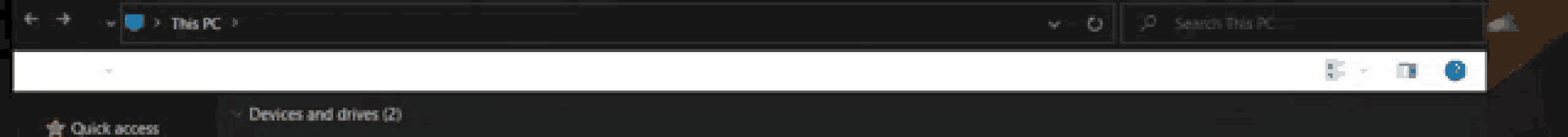 a blurred image of a computer screen with the word nk at the top left