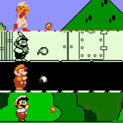 a screenshot of a video game called super mario bros.