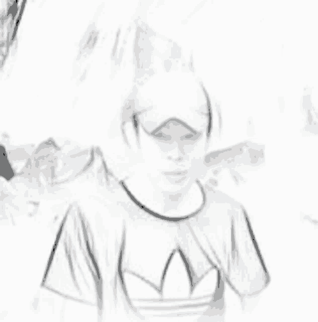 a pencil drawing of a man wearing a hat and a t-shirt .