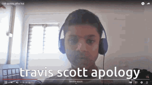 Travis Scott Abpology Aksh Apology GIF - Travis Scott Abpology Aksh Apology Aksh Scott GIFs