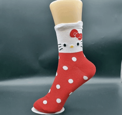 Hello Sock Kitty GIF - Hello Sock Kitty Hello Kitty Sock GIFs