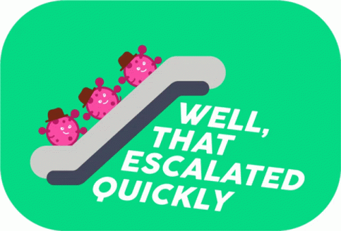 Escalated Quickly Virus GIF - Escalated Quickly Virus Delta GIFs