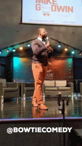 Mike Goodwin Bowtie Comedy GIF - Mike Goodwin Bowtie Comedy Speaking GIFs