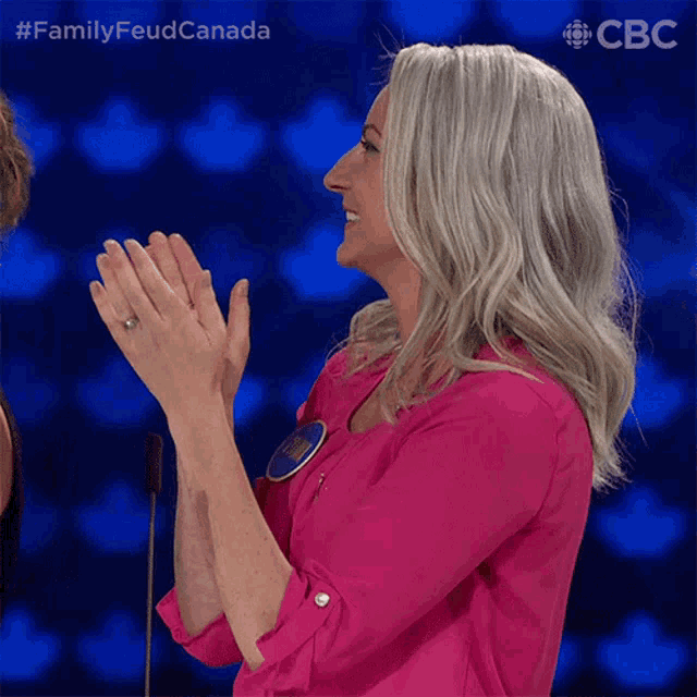 Cheering Family Feud Canada GIF