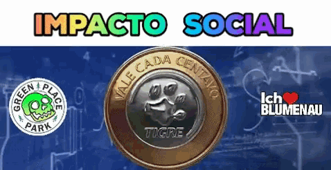 a coin that says tigre on it with the words impacto social above it