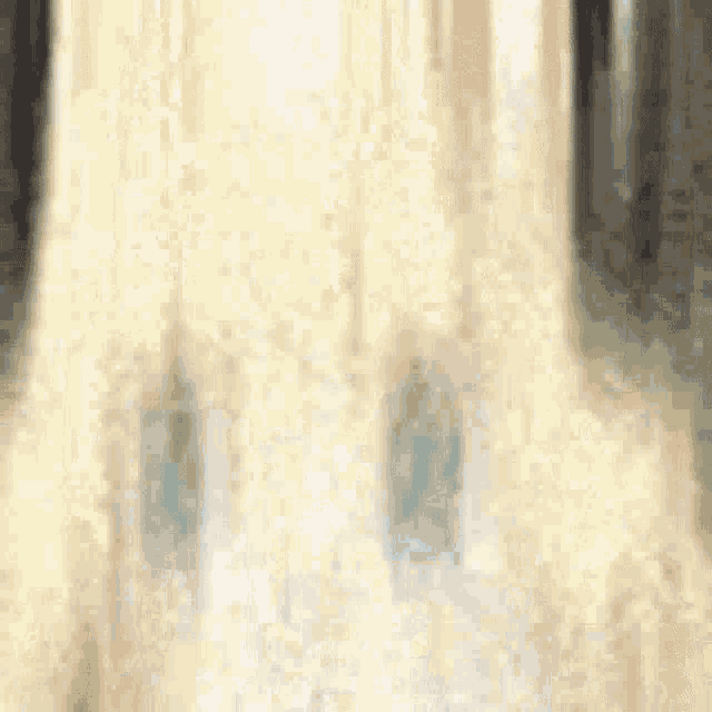 a blurred image of a rocket taking off into space
