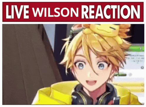 Yu Q Wilson Live Reaction GIF - Yu Q Wilson Live Reaction My Honest Reaction GIFs