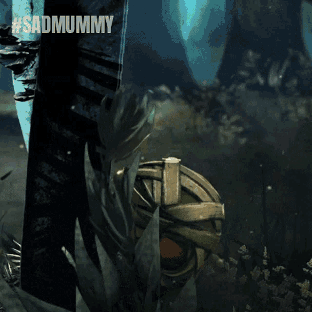Scared Amumu GIF - Scared Amumu The Curse Of The Sad Mummy Song GIFs