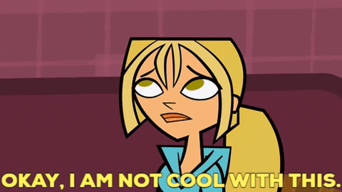Total Drama Action Bridgette GIF - Total Drama Action Bridgette Okay I Am Not Cool With This GIFs