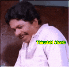 a man in a white shirt is smiling with the words thirdan chat below him