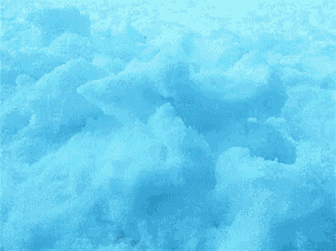 a seal is laying in the snow and looking out of the hole .