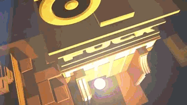 a 3d logo for 20th century fox is shown