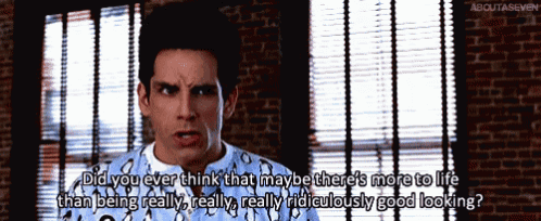 a man in a hospital gown is talking about life
