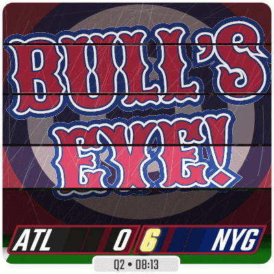 a scoreboard for a bulls game against nyg