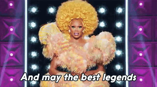 And May The Best Legends Win Rupaul GIF - And May The Best Legends Win Rupaul Rupauls Drag Race All Stars GIFs