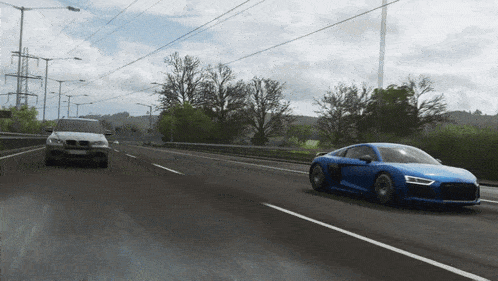 Forza Horizon 4 Audi R8 V10 Plus GIF - Forza Horizon 4 Audi R8 V10 Plus Driving GIFs
