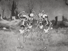 Skeletons Dancing GIF - Skeletons Dancing GIFs