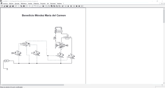 benedicto mendez maria del carmen is the name of the person shown in this diagram