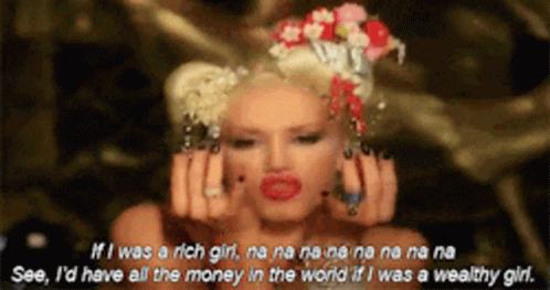Gwen Stefani If I Was A Rich Girl GIF - Gwen Stefani If I Was A Rich Girl Na Na Na Na Na Na Na Na GIFs