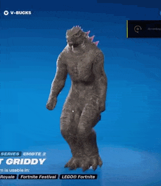 a cartoon character is dancing in a video game .