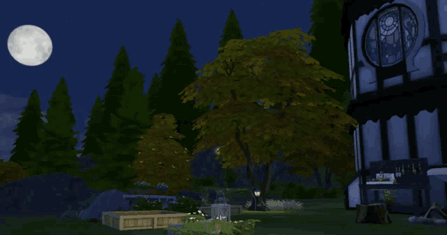 Sims Moon GIF - Sims Moon Night GIFs