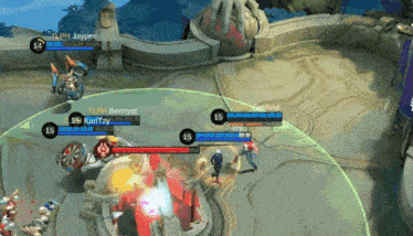 a screenshot of a video game with the number 15 in the middle