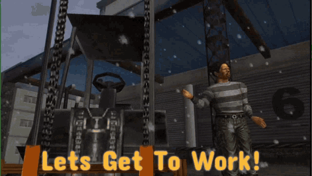 Shenmue Shenmue Lets Get To Work GIF - Shenmue Shenmue Lets Get To Work Get To Work GIFs