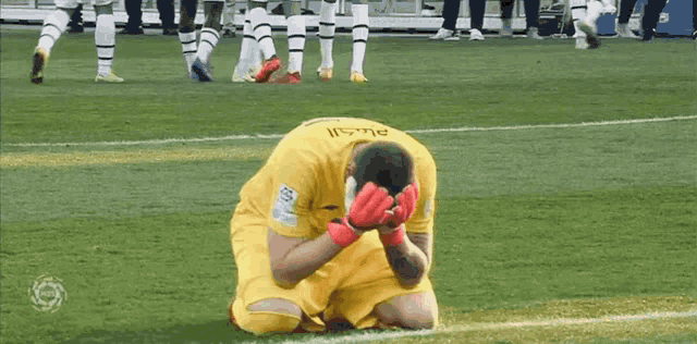 a soccer player wearing a yellow jersey that says brasil on it