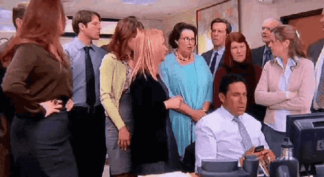 Judging You The Office GIF - Judging You The Office Stare GIFs