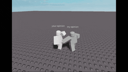 a screenshot of a video game with the words " your opinion " on the bottom