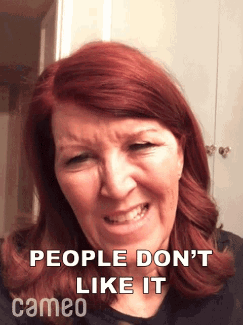 People Dont Like It Kate Flannery GIF - People Dont Like It Kate Flannery Cameo GIFs